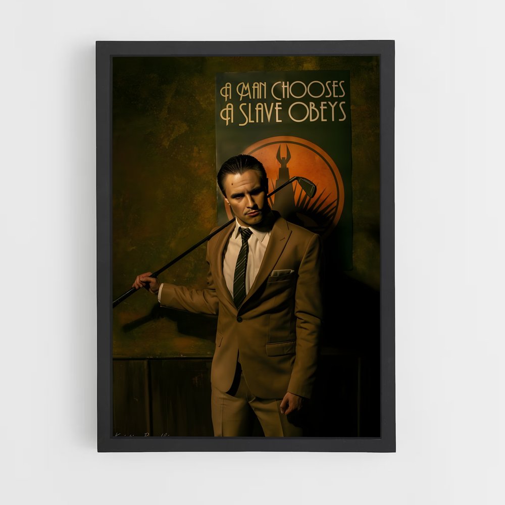 Poster L'Illusionniste Élégant – affiche Bioshock (vue 2)